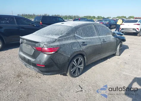 2021 Nissan Sentra Sr Xtronic Cvt z USA, uszkodzony, nr VIN 3N1AB8DV9MY288232